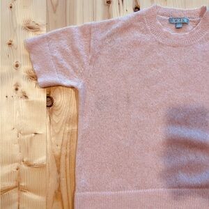 J. Crew Soft Pink Crewneck Sweater
